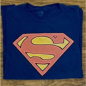 Superman T-shirt Mens Large